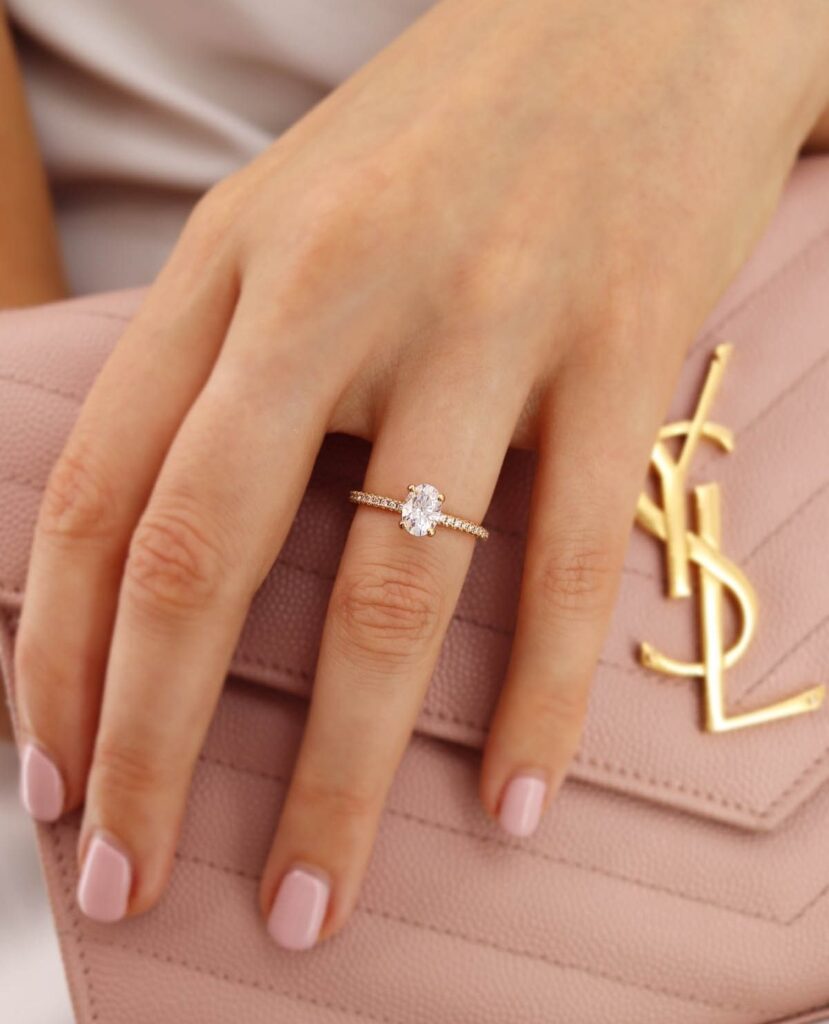 Perfectly Proportioned: Lily Arkwright 1 Carat Lab Diamond Rings