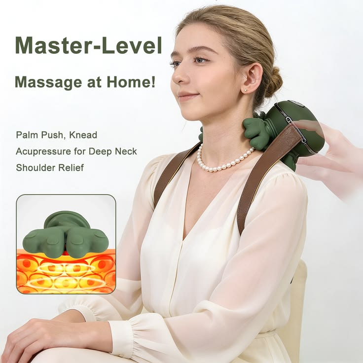 The Desk Worker’s Savior: Why You Need a Wearable Bionic Neck Massager